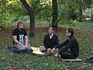 Николай Ооржак и Валерий Сараула - съемки программы "Параллельный мир"